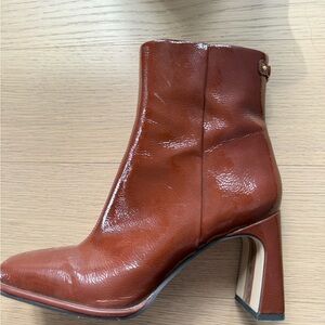 Sam Edelman  Brown Patent Leather boots